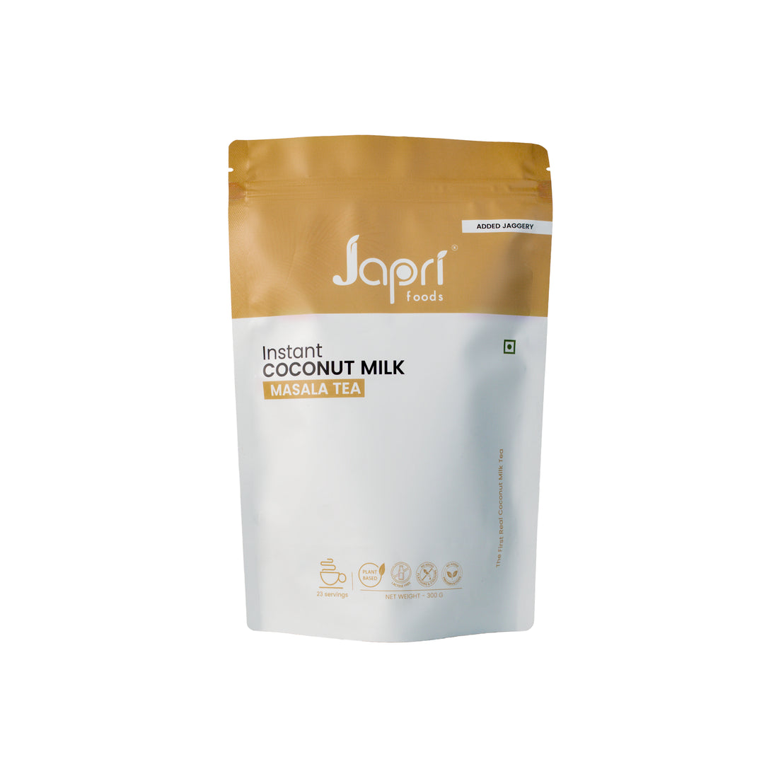 Japri Instant Coconut Milk Added Jaggery Masala Tea Premix – 300g