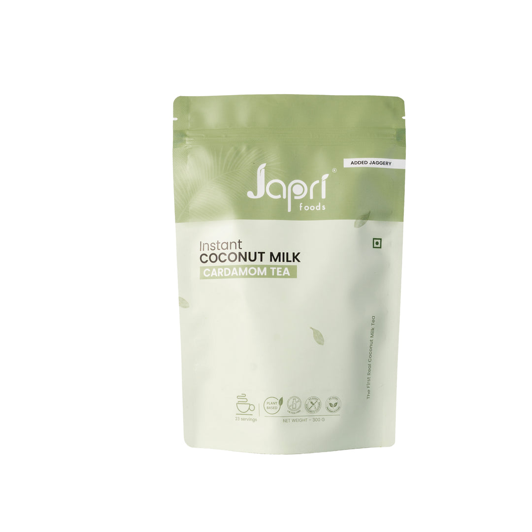Japri Instant Coconut Milk Added Jaggery Cardamom Tea Premix – 300g