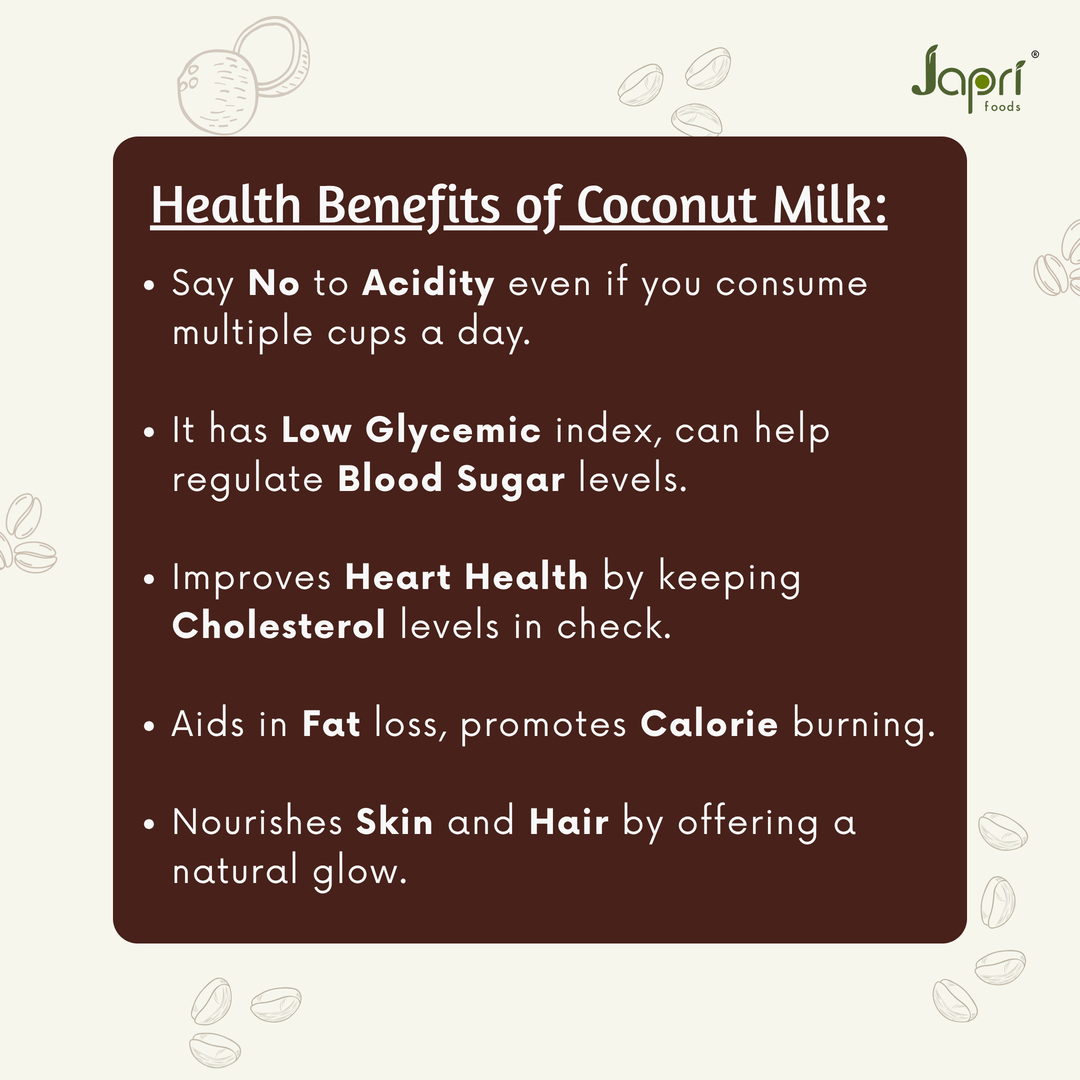 Japri Instant Coconut Milk Coffee Premix - 140g (14g X 10) | Vegan Friendly & Lactose Free