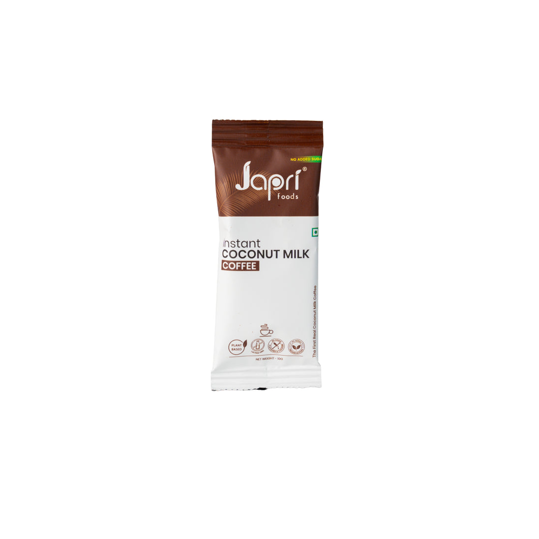 Japri Instant Coconut Milk No Added Sugar Coffee Premix  (100g – 10gX10)