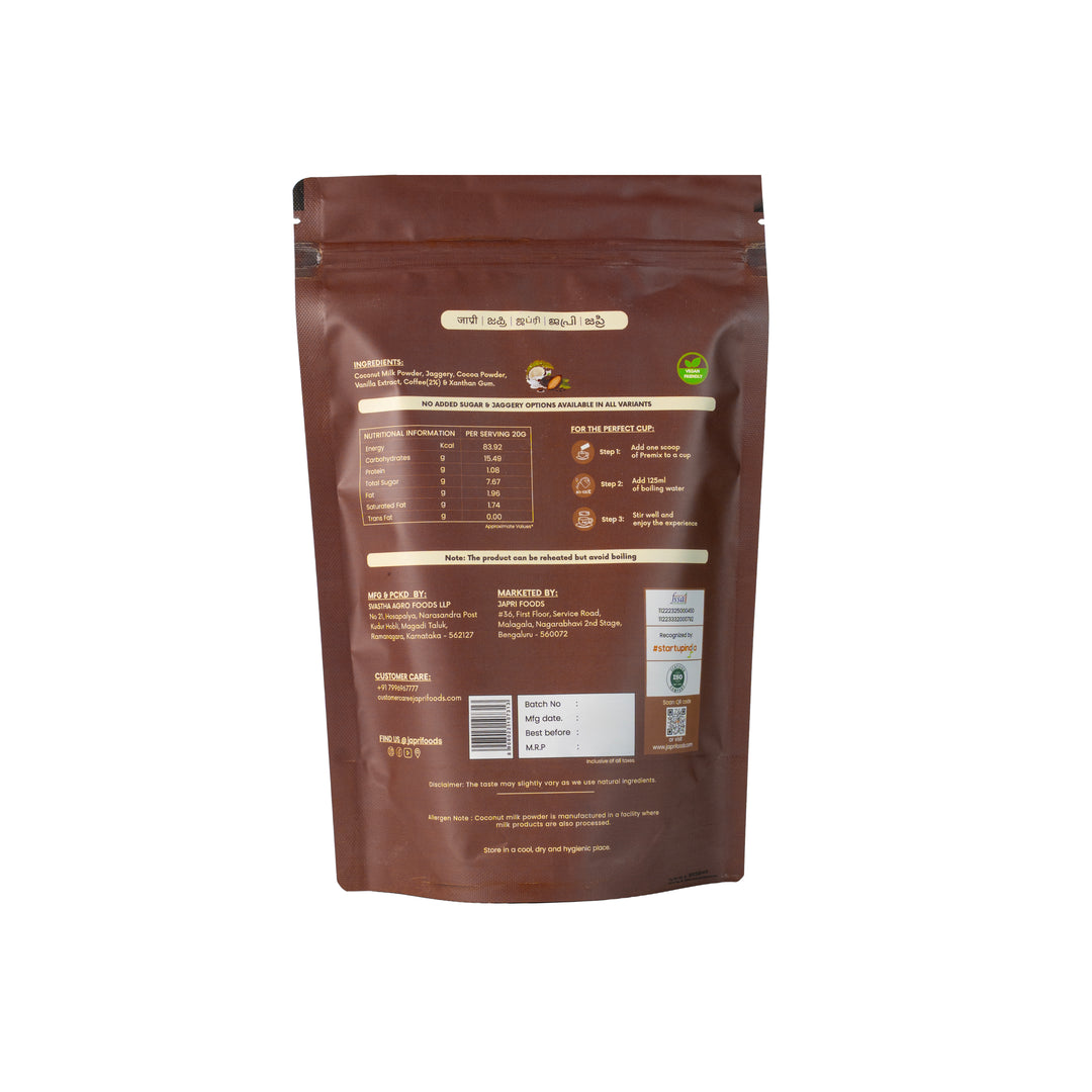 Hot Chocolate Ingredients