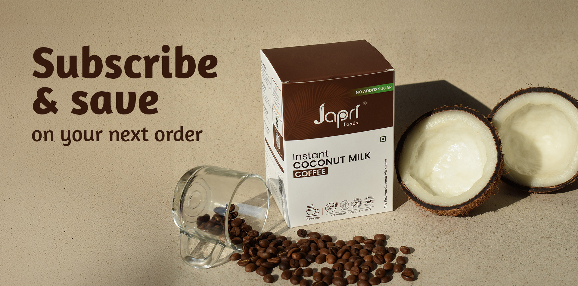 Subscribe & save Japri foods